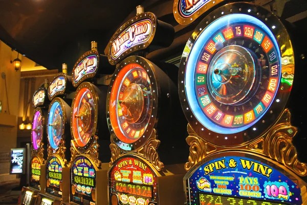 Betting table layout with number pockets and bet areas